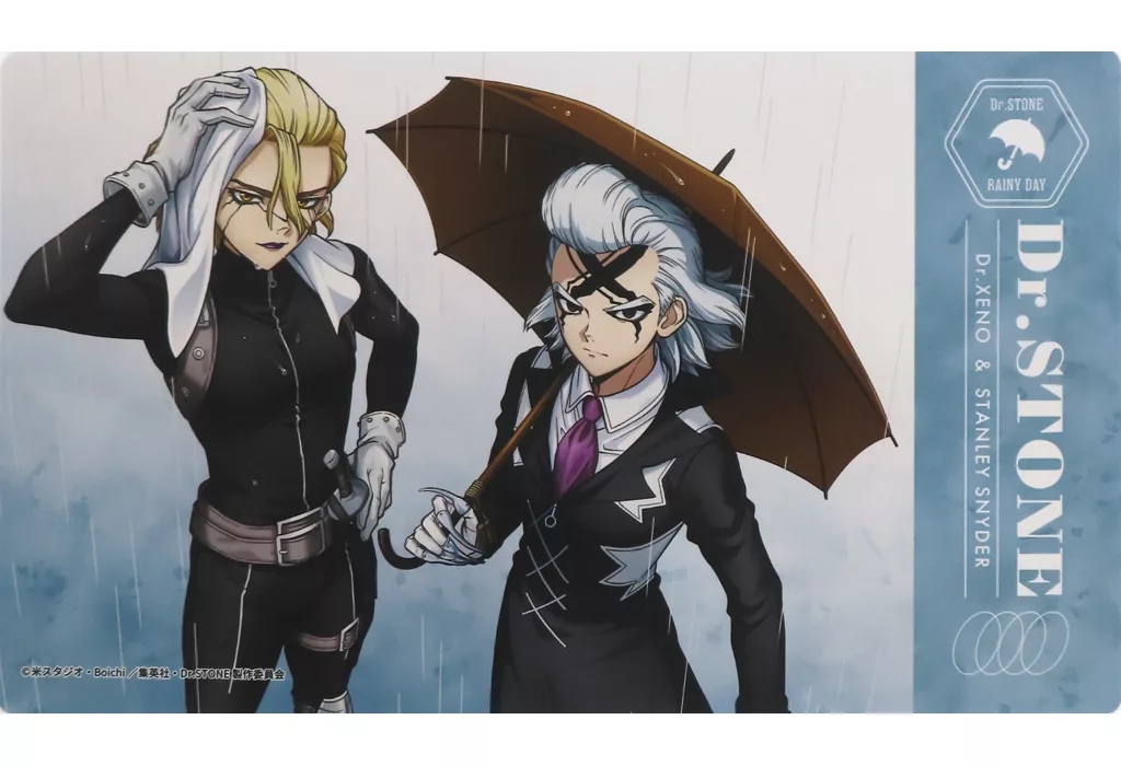 Dr.ゼノ＆スタンリー・スナイダー ラバーマット 「DMMスクラッチ! TVアニメ Dr.STONE レイニーデイ スクラッチ」 A-2賞