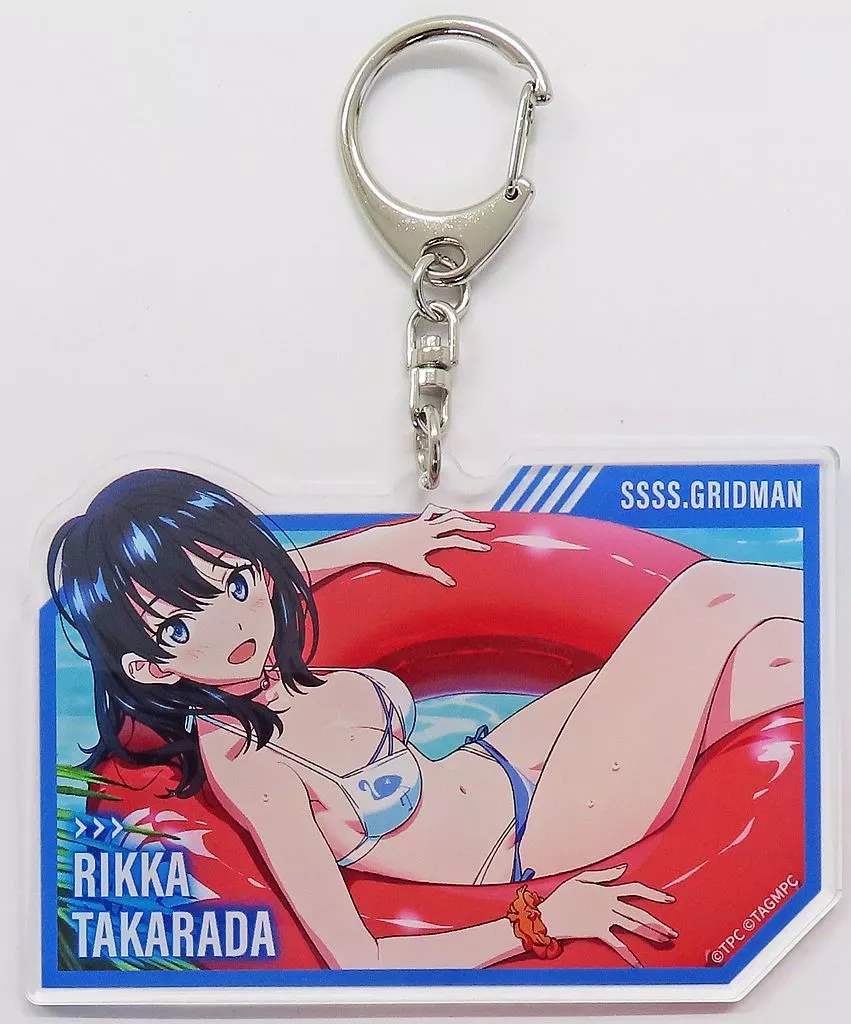 宝多六花A アクリル 「DMMスクラッチ! TVアニメ SSSS.GRIDMAN 水着 スクラッチ」 C-1賞