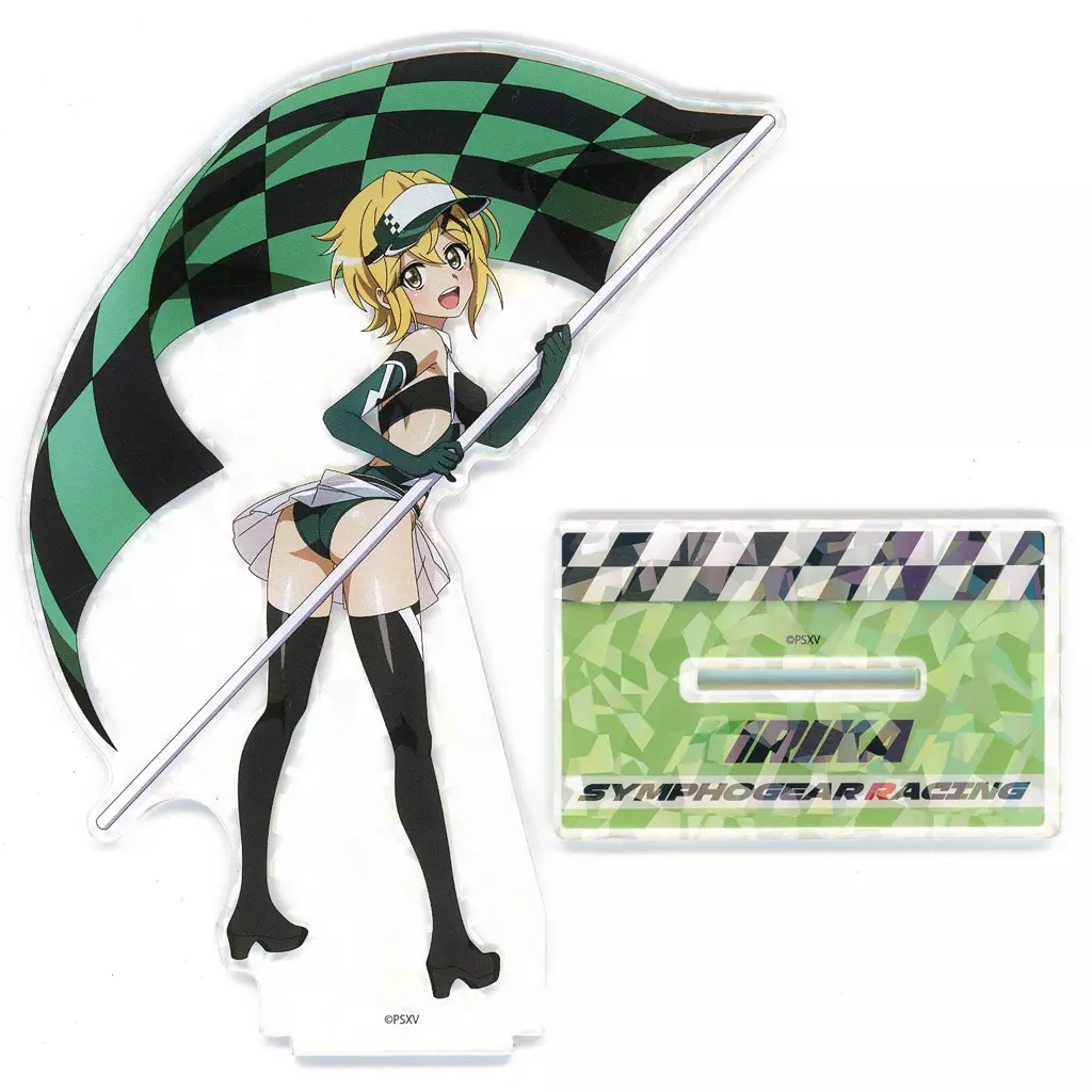 暁切歌 SYMPHOGEAR RACING ver. ホログラムデカアクリルスタンド 「戦姫絶唱シンフォギアXV ポップアップストア」_image