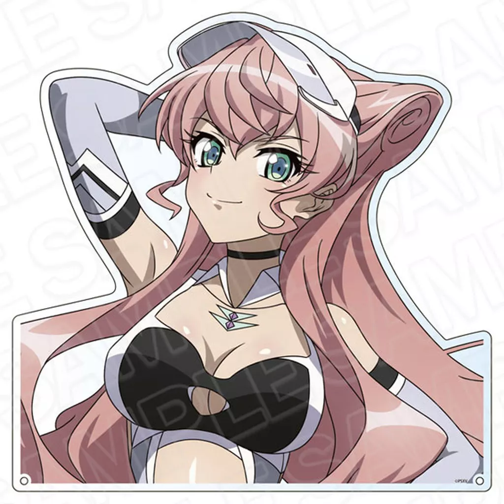 マリア・カデンツァヴナ・イヴ SYMPHOGEAR RACING ver. 特大ダイカットアクリルボード 「戦姫絶唱シンフォギアXV ポップアップストア」_image