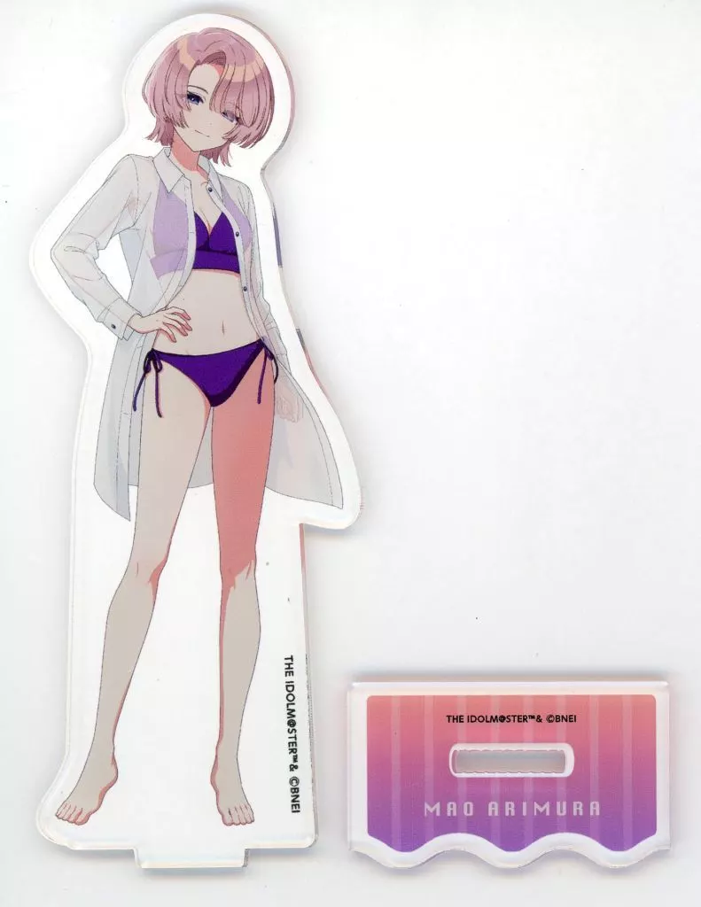有村麻央 等身アクリルスタンド 「学園アイドルマスター in SWEETS PARADISE 海の家」