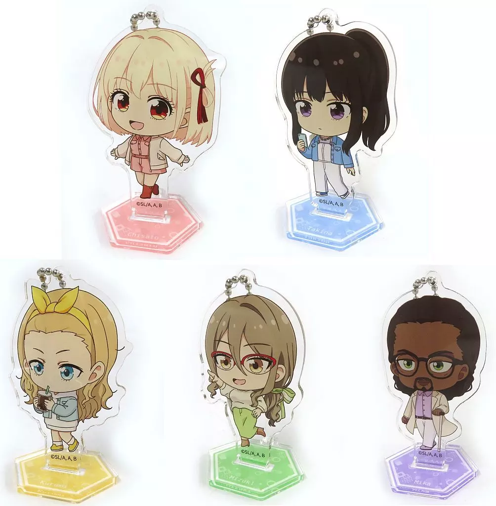 全5種セット 「リコリス・リコイル×すみだスタンプラリー トレーディングアクリルスタンド」