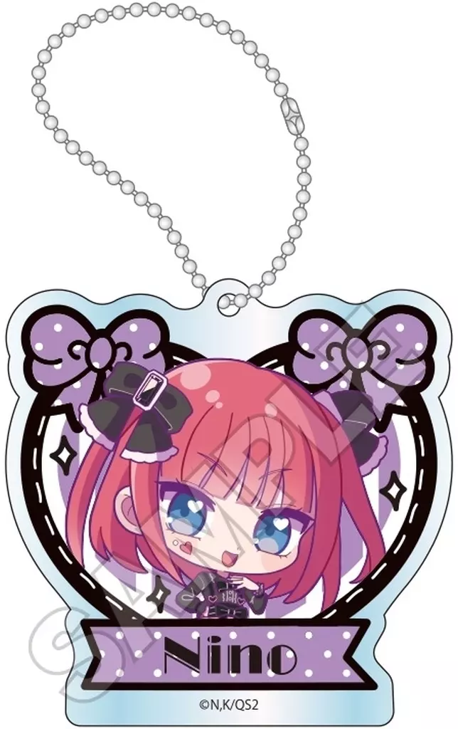 中野二乃(地雷系) アクリルキーチェーン 「五等分の花嫁*」