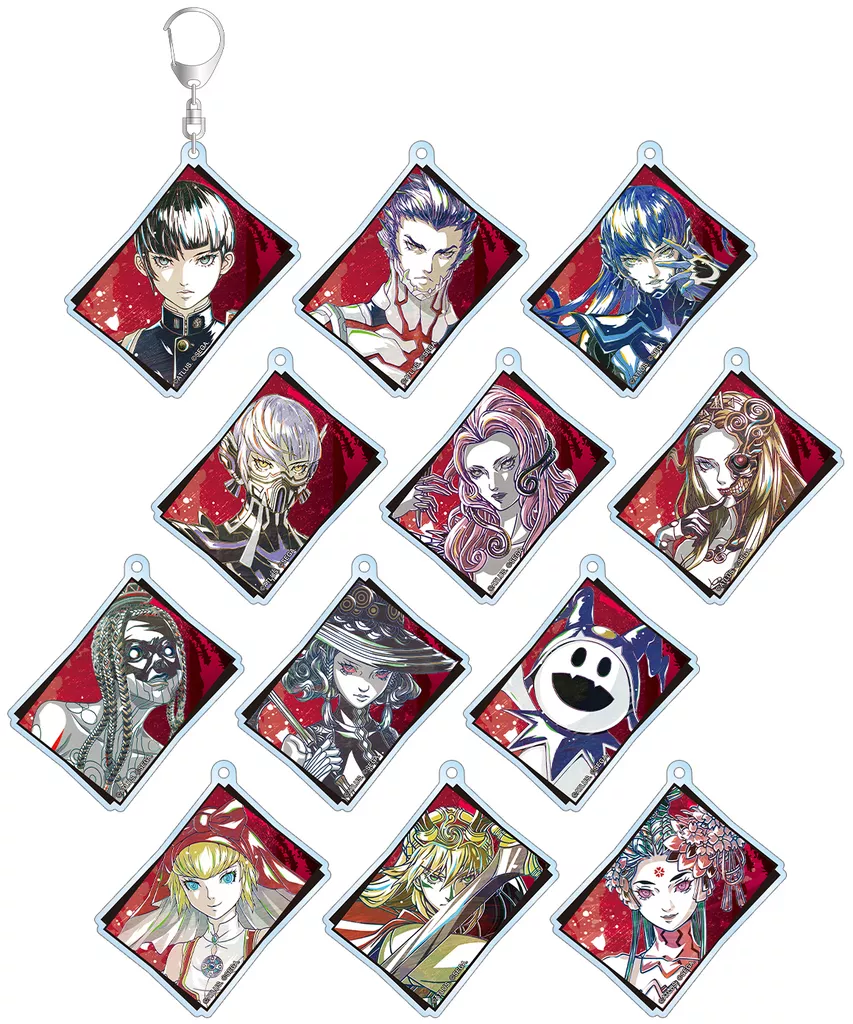 全12種セット 「真・女神転生V Vengeance トレーディング Ani-Art アクリル」