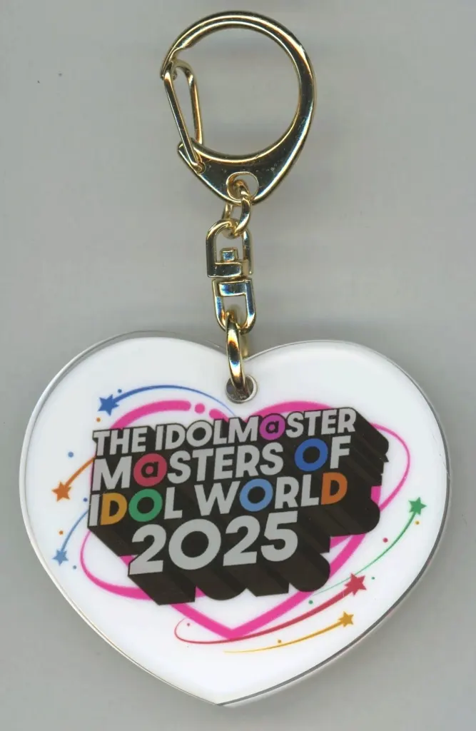 ロゴ 公式キーホルダー 「THE IDOLM＠STER M＠STERS OF IDOL WORLD 2025」