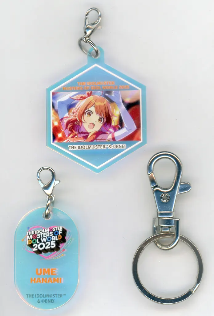 花海佑芽 公式オーロラアクリルキーホルダー 「THE IDOLM＠STER M＠STERS OF IDOL WORLD 2025」