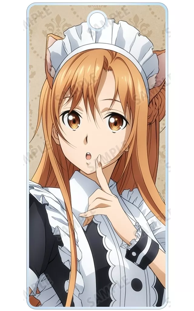 A.アスナ 「ソードアート・オンライン 描き下ろし 猫耳執事・メイドver. トレーディングアクリルキータグ」