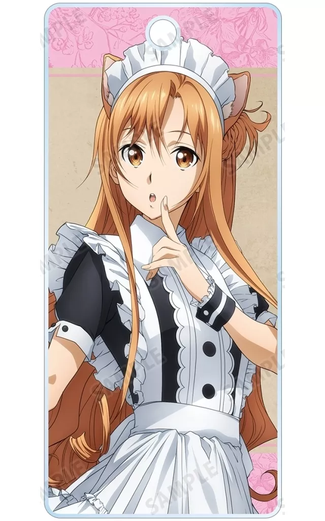 B.アスナ 「ソードアート・オンライン 描き下ろし 猫耳執事・メイドver. トレーディングアクリルキータグ」