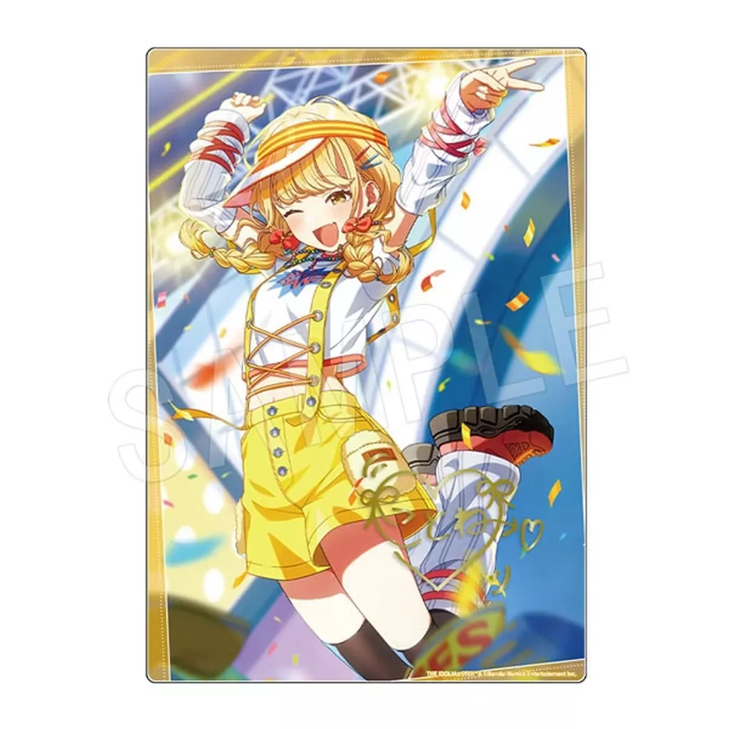 藤田ことね サイン入りアクリルアートパネル ver.2 「学園アイドルマスター」 C106グッズ