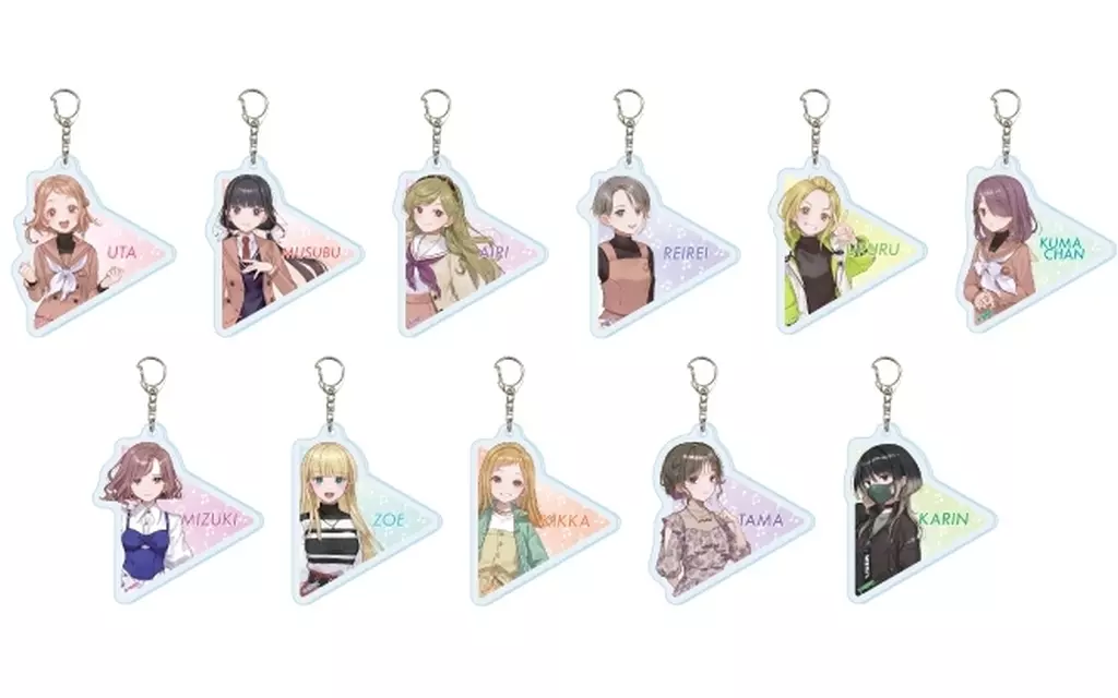 全11種セット 「うたごえはミルフィーユ アクリル 01.公式イラスト」