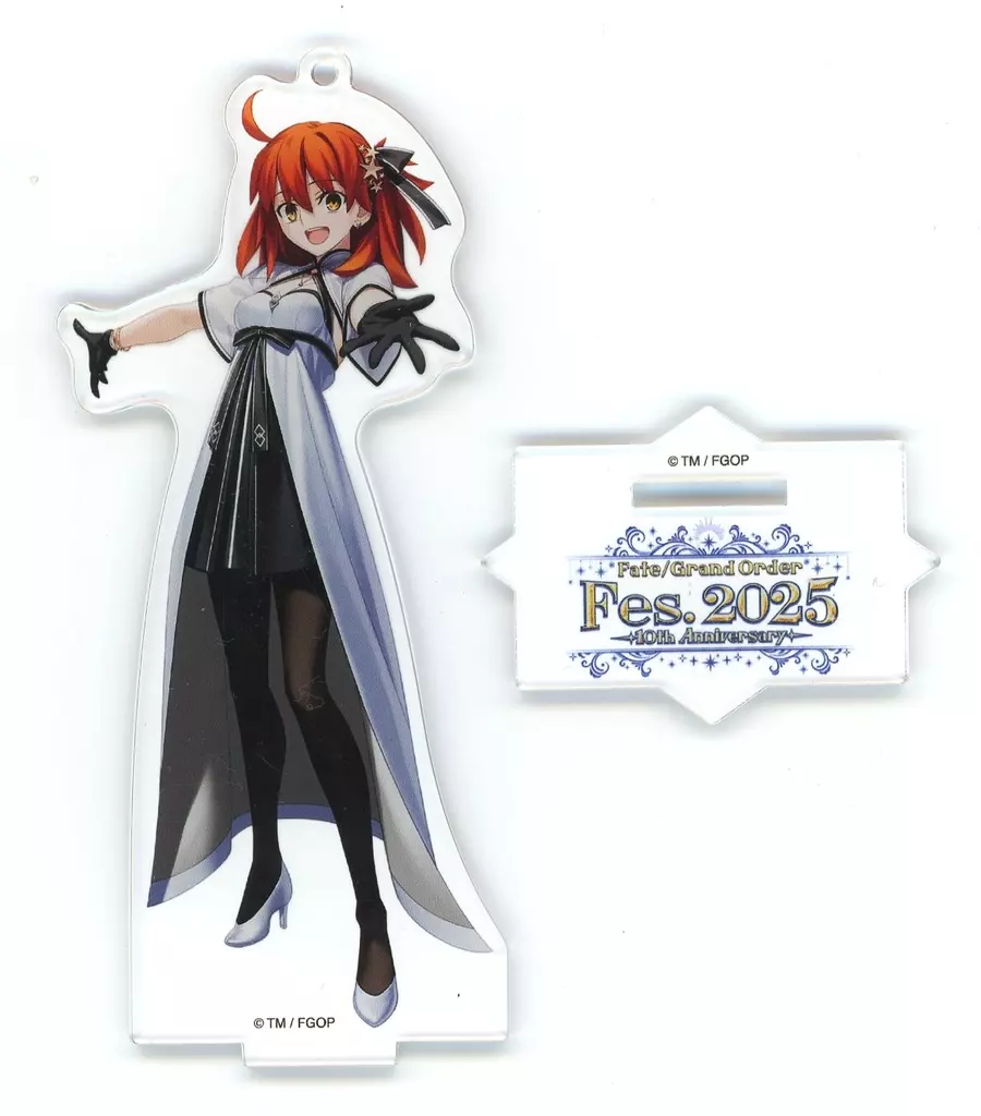 主人公(女) メインビジュアル アクリルマスコット 「Fate/Grand Order Fes. 2025 ～10th Anniversary～」