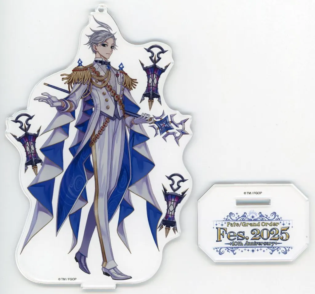 ルーラー/ジェームズ・モリアーティ サーヴァント別 描き下ろしイラスト アクリルマスコット 「Fate/Grand Order Fes. 2025 ~10th Anniversary~」