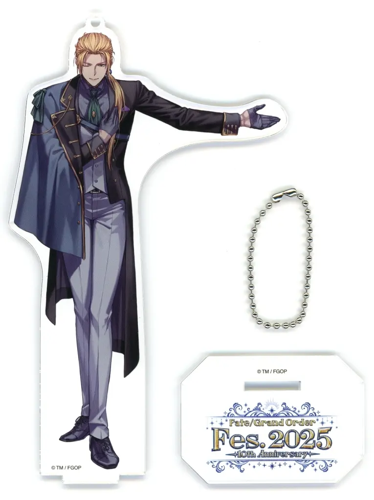 ランサー/フィン・マックール サーヴァント別 描き下ろしイラスト アクリルマスコット 「Fate/Grand Order Fes. 2025 ～10th Anniversary～」