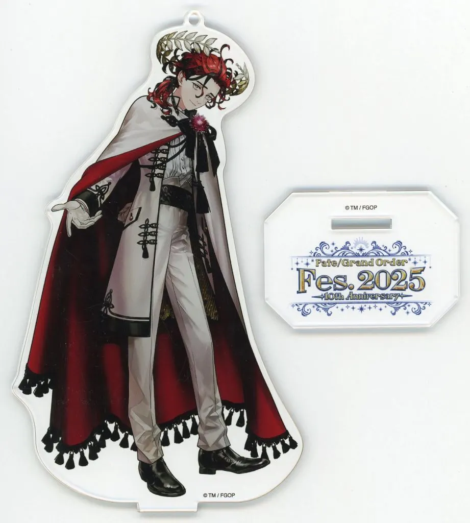 プリテンダー/ダンテ・アリギエーリ サーヴァント別 描き下ろしイラスト アクリルマスコット 「Fate/Grand Order Fes. 2025 ～10th Anniversary～」