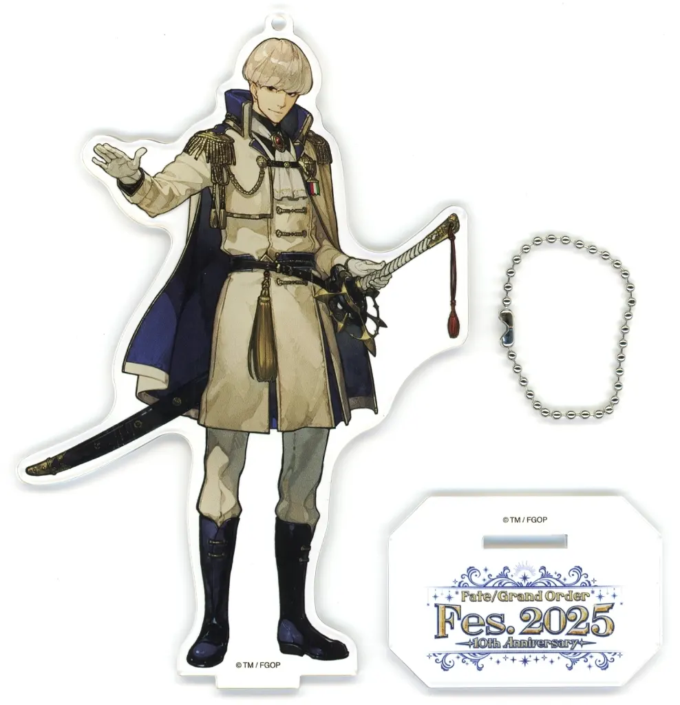 セイバー/渡辺綱 サーヴァント別 描き下ろしイラスト アクリルマスコット 「Fate/Grand Order Fes. 2025 ～10th Anniversary～」