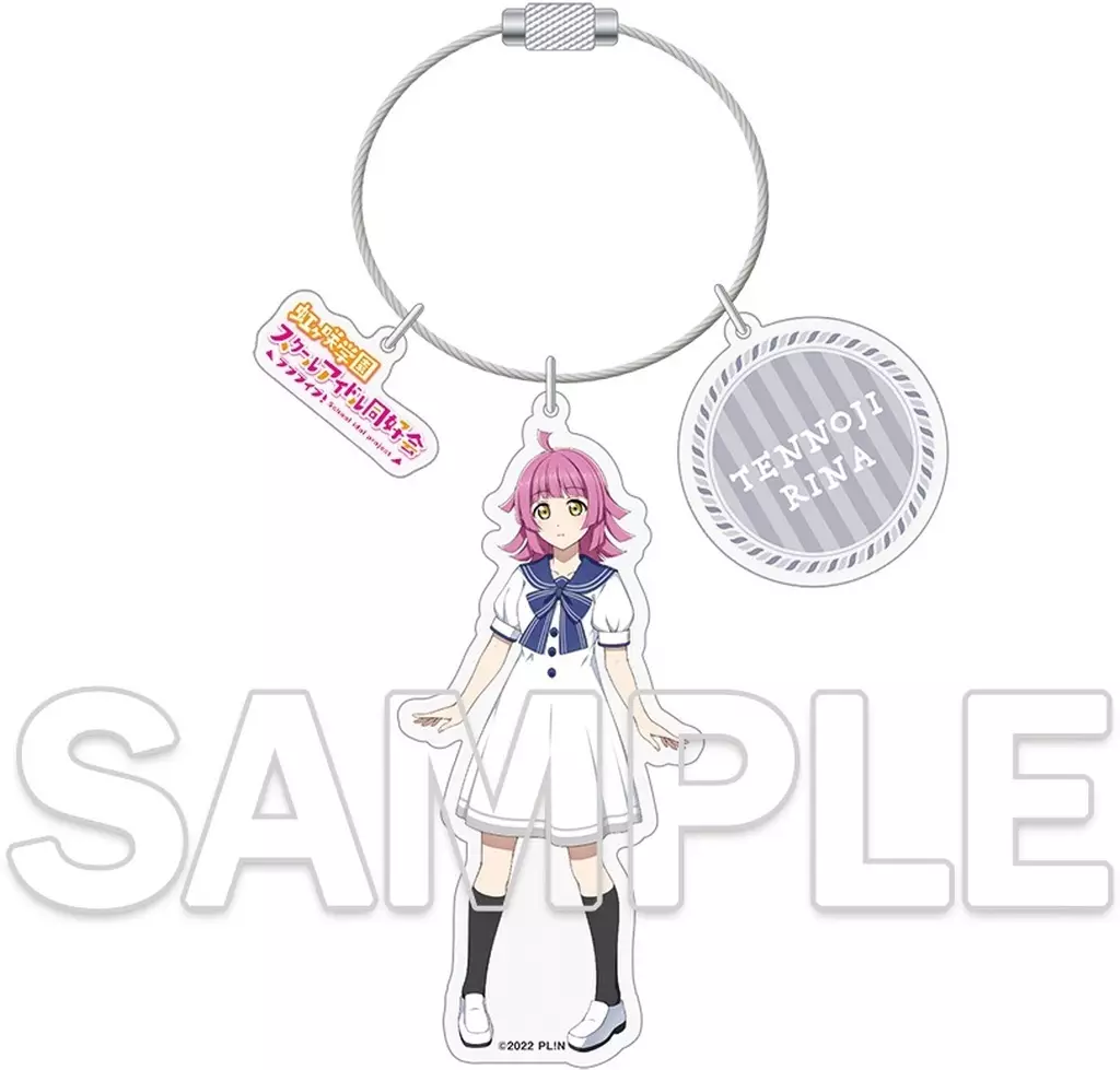 天王寺璃奈 ワイヤーアクリル 「ラブライブ!虹ヶ咲学園スクールアイドル同好会」