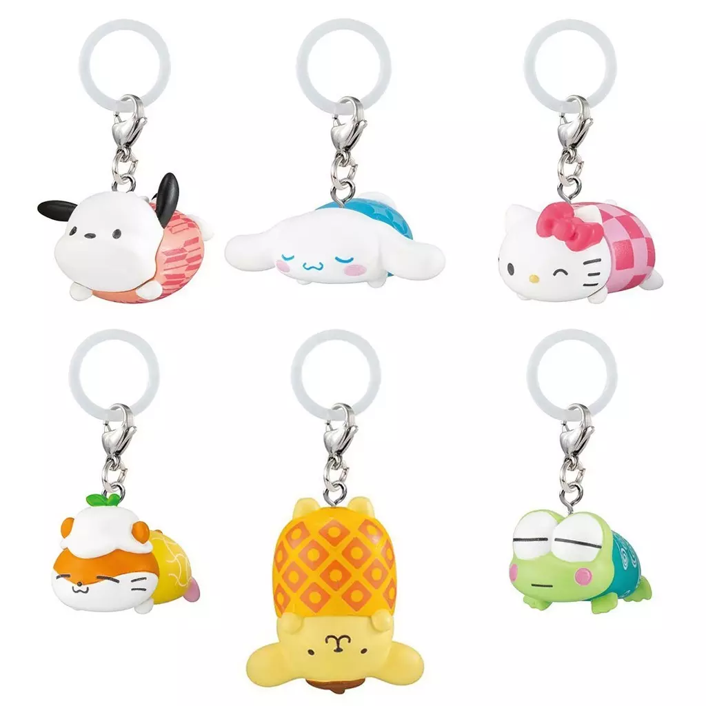 全6種セット 「サンリオキャラクターズ お手玉めじるしアクセサリー」