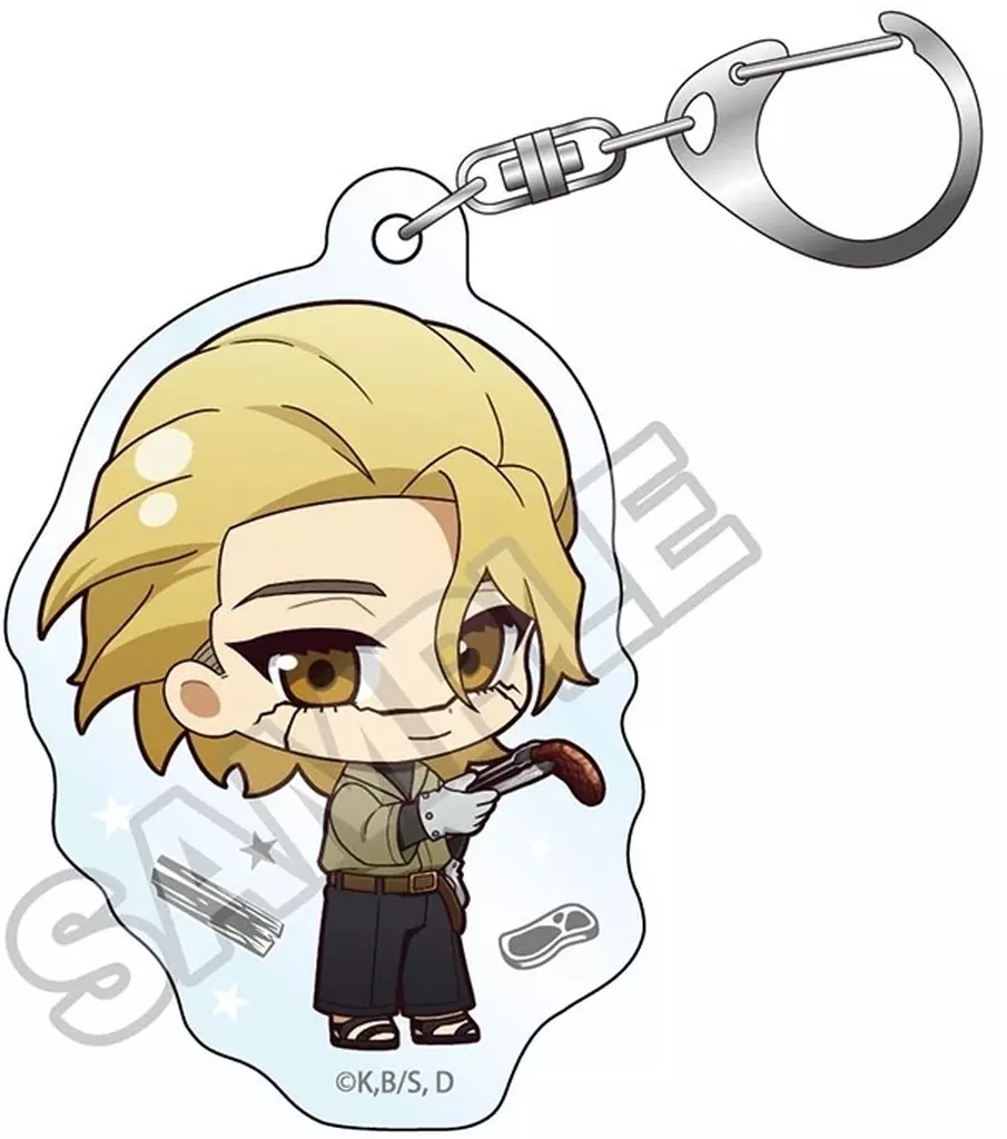 スタンリー・スナイダー(バーベキュー) ちびっつ! アクリルキーチェーン 「Dr.STONE」