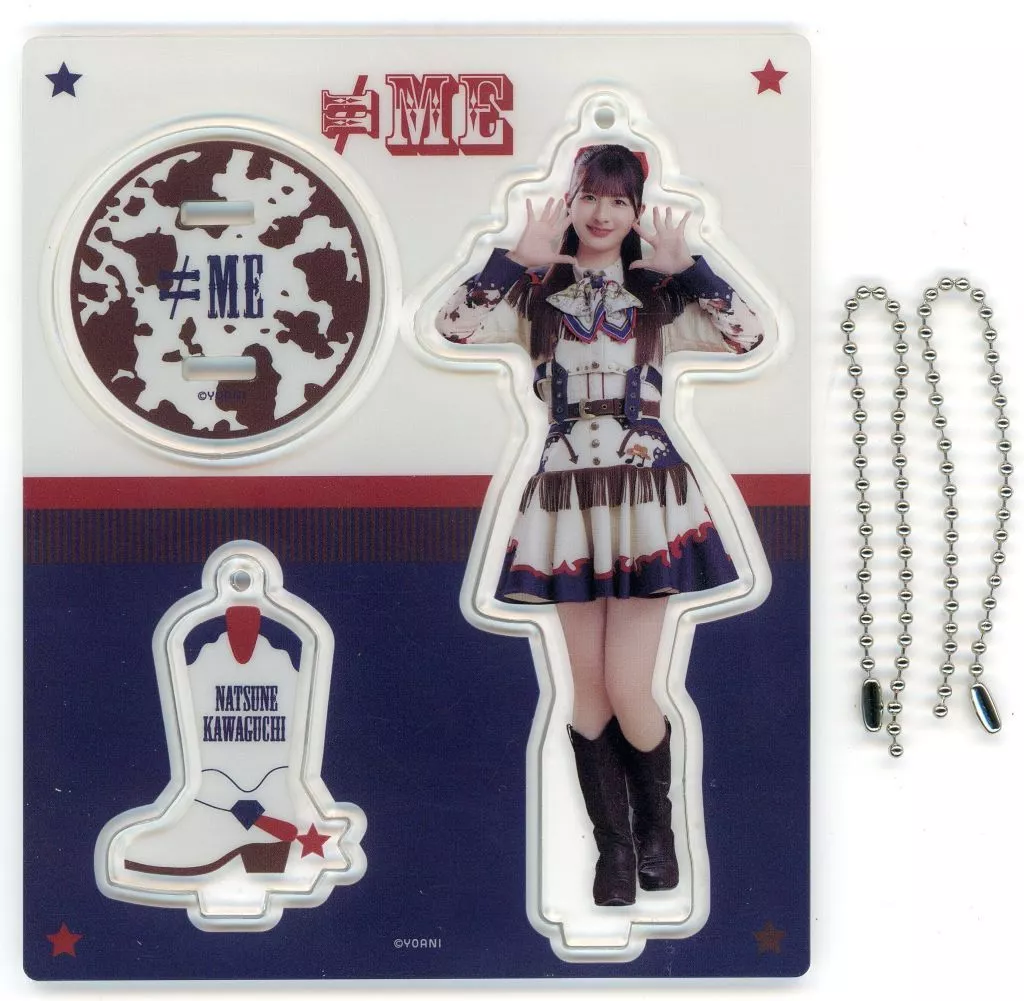 河口夏音(ノットイコールミー(≠ME)) アクリルスタンド(6周年コンサート衣装) 「≠ME 全国ツアー2025『We want to find “カフェ樂園”』」