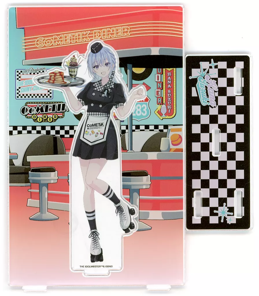鈴木羽那 フレーム付きアクリルスタンド 「アイドルマスター シャイニーカラーズ ビックカメラグループグッズフェア AMERICAN DINER」