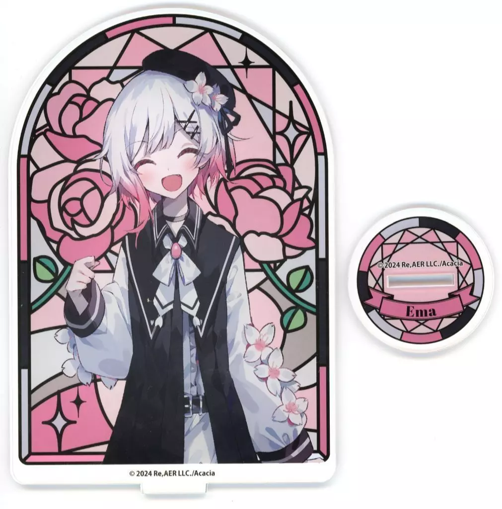 桜羽エマ ステンドグラス風アクリルスタンド 「くじメイト 魔法少女ノ魔女裁判」 C-1賞_image