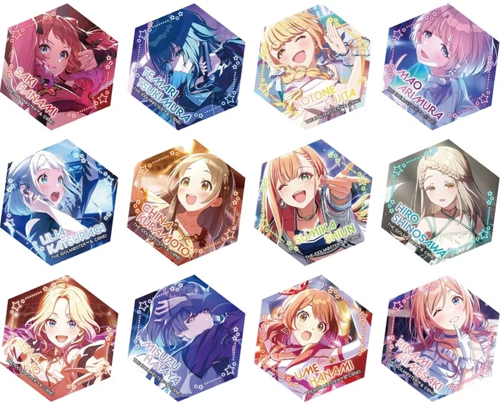 全12種セット 「学園アイドルマスター アクリルマグネットコレクション」