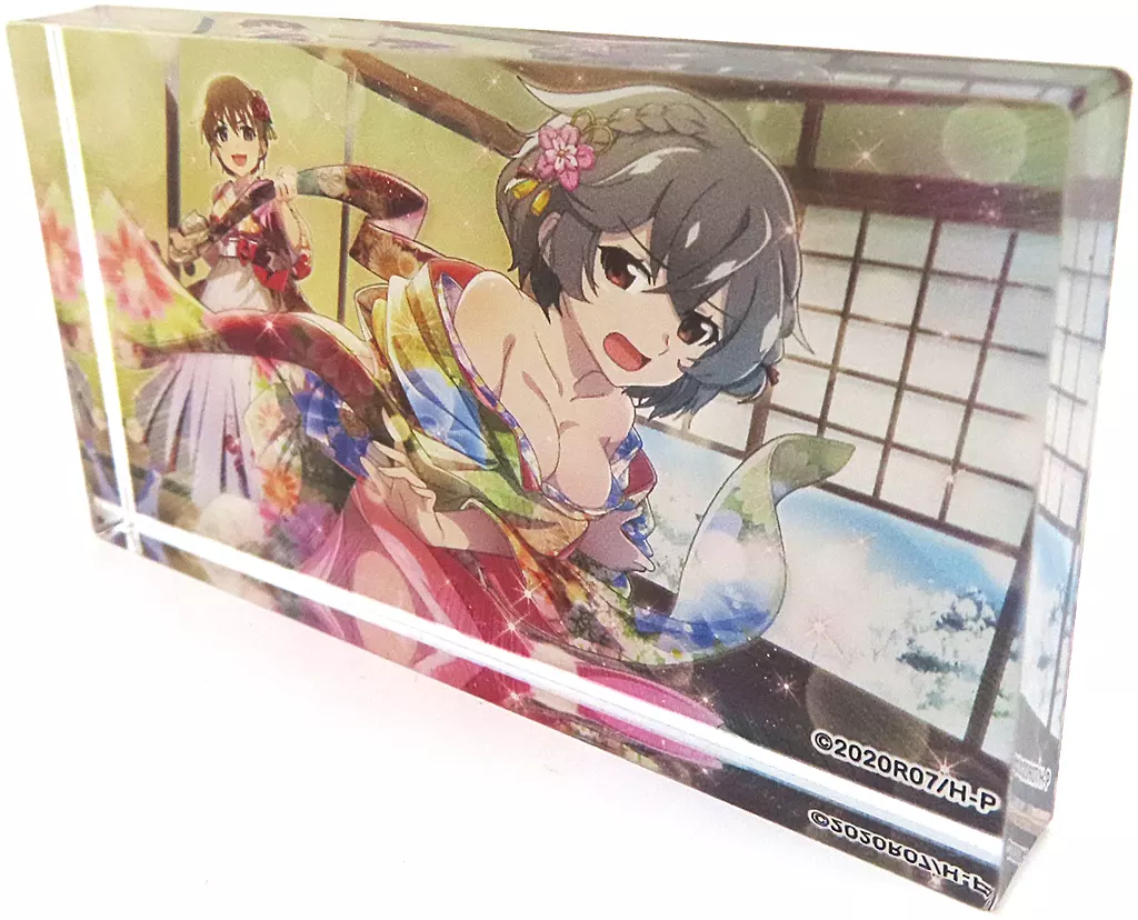 公由一穂 アクリルブロックコレクション 「ひぐらしのなく頃に 命 WEBくじ 第4弾 Memorial Fragments」 B-9賞