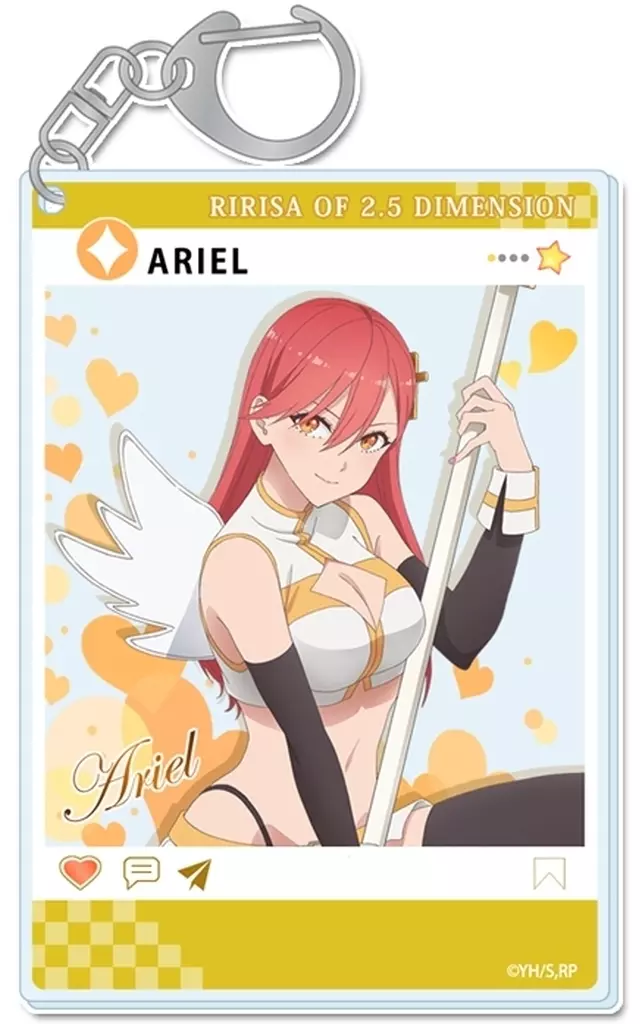 アリエル(天使空挺隊ver.) 描き下ろし SNS風アクリル 「2.5次元の誘惑」