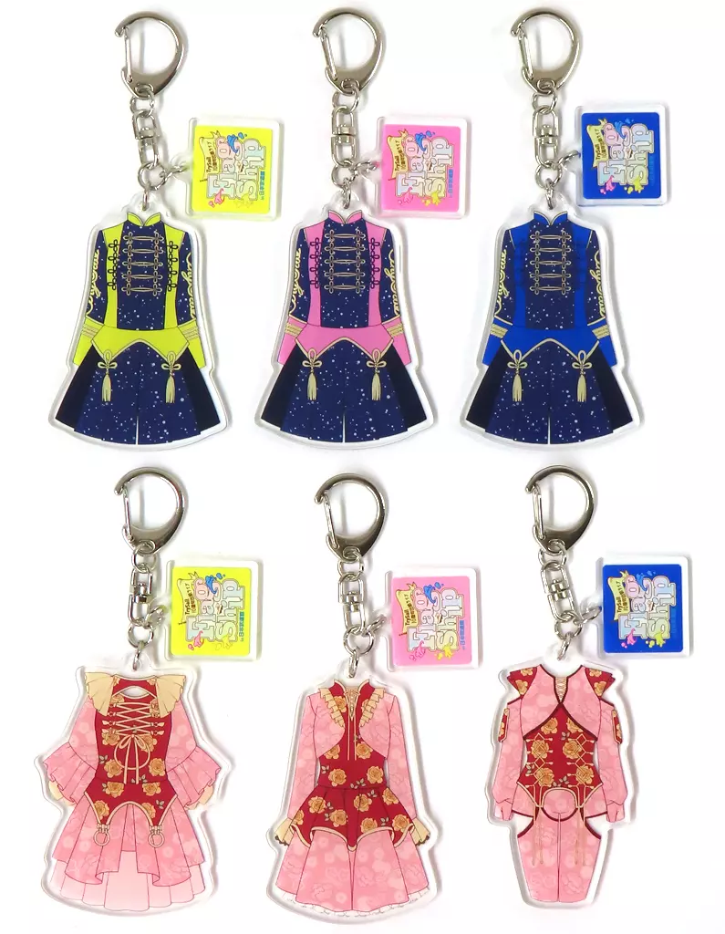 TrySail アクリル衣装チャーム(6個入り) 「Blu-ray TrySail 10周年出航ライブ “FlagShip” in 日本武道館 受注生産限定盤」 同梱特典