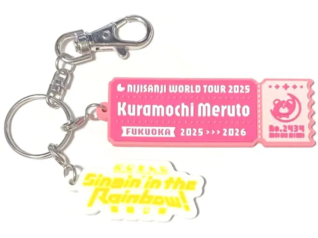 倉持めると ラバー 「バーチャルYouTuber にじさんじ WORLD TOUR 2025 Singin’ in the Rainbow! 福岡公演」