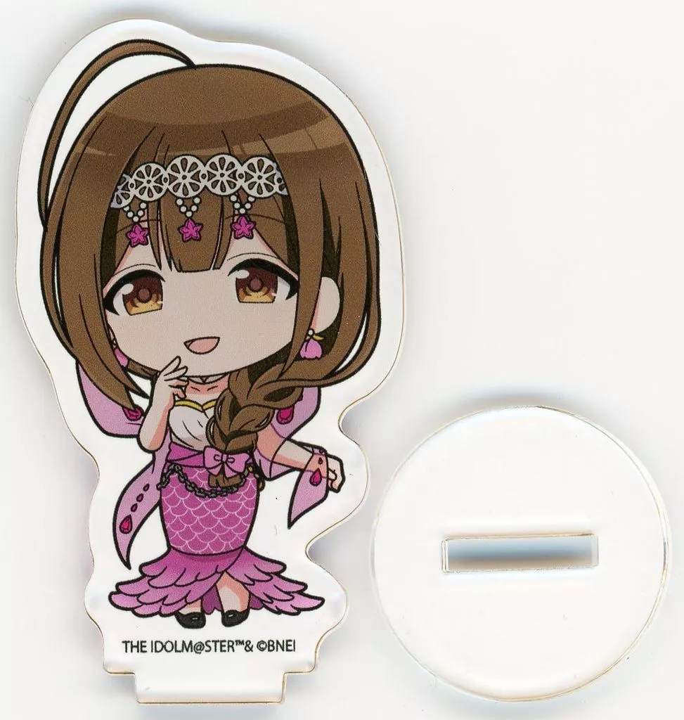 桑山千雪 「アイドルマスター シャイニーカラーズ グッズフェア in ゲーマーズ 宝石人魚姫 ～jewel mermaid～ アクリルぷちスタンド 02/宝石人魚ver.(ミニキャライラスト)」