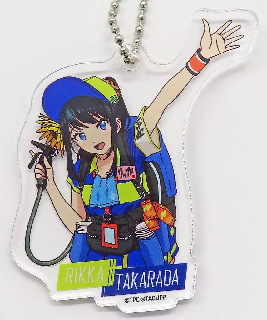 宝多六花A アクリルキーチェーン 「Eureka!オンラインくじ グリッドマンユニバース ドリンクガールくじ」 D-2賞