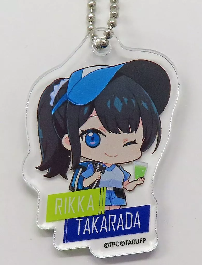 宝多六花C アクリルキーチェーン 「Eureka!オンラインくじ グリッドマンユニバース ドリンクガールくじ」 D-6賞