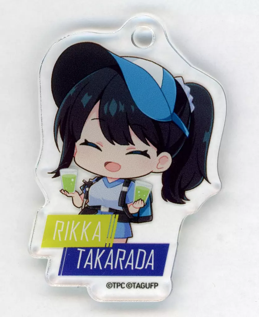 宝多六花D アクリルキーチェーン 「Eureka!オンラインくじ グリッドマンユニバース ドリンクガールくじ」 D-8賞