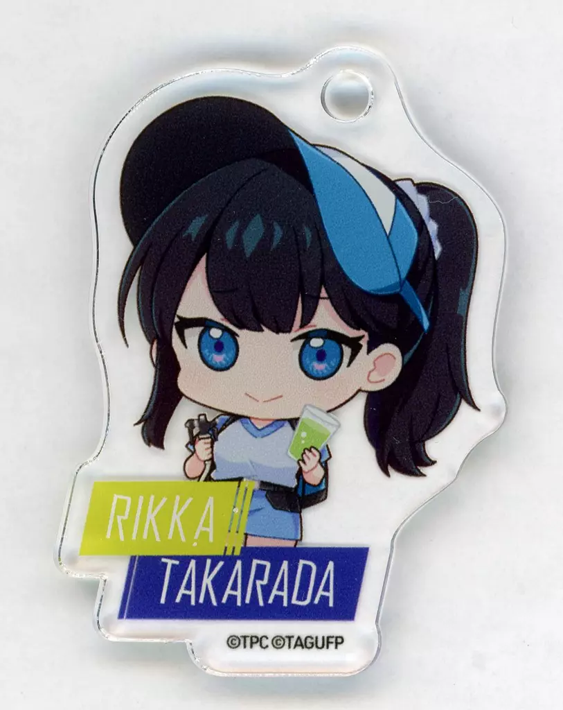 宝多六花E アクリルキーチェーン 「Eureka!オンラインくじ グリッドマンユニバース ドリンクガールくじ」 D-10賞