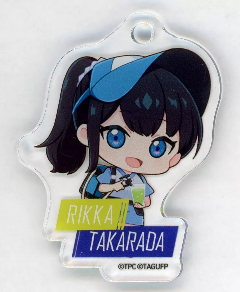 宝多六花F アクリルキーチェーン 「Eureka!オンラインくじ グリッドマンユニバース ドリンクガールくじ」 D-12賞