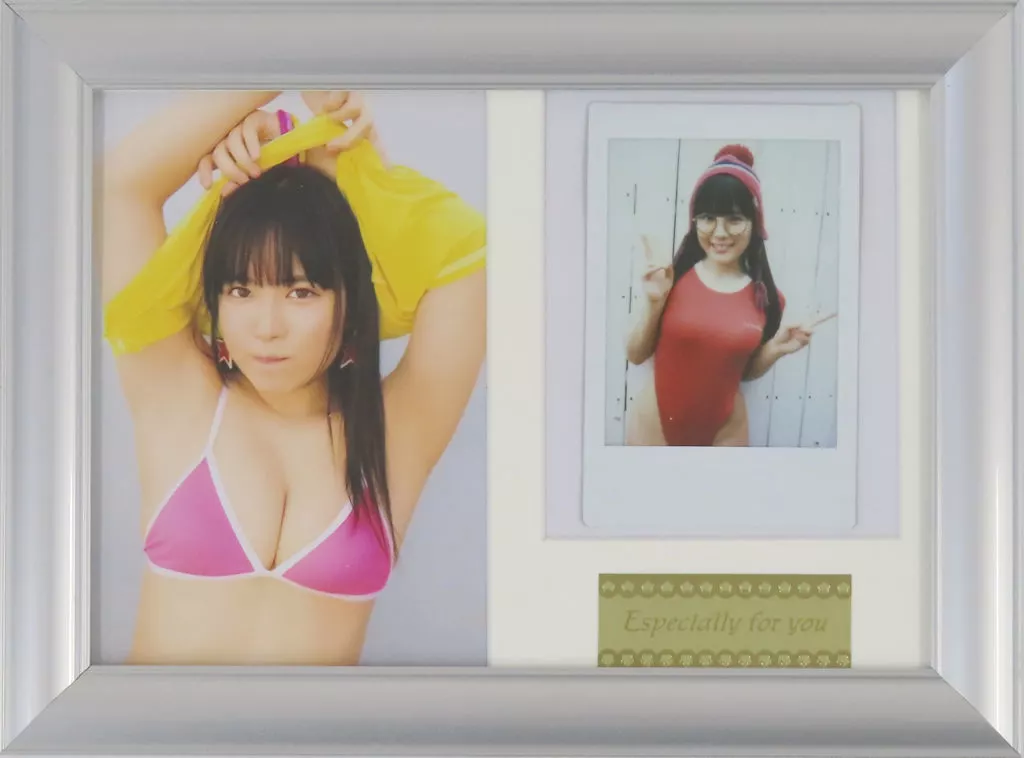 駿河屋 -<中古>東雲うみ(衣装：水着ピンク+上着イエロー/チェキ：水着