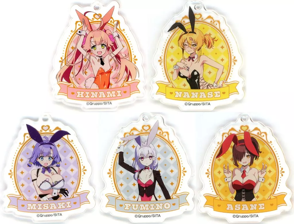 全5種セット 「ぬきたし THE ANIMATION×ドン・キホーテ 描き下ろしアクリルコレクション」