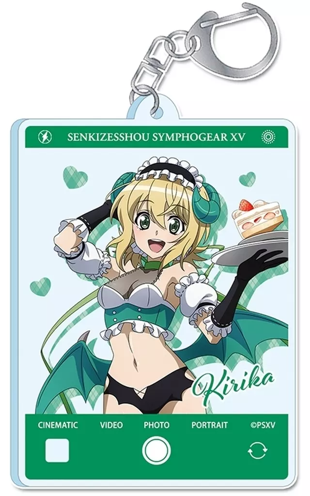 暁切歌 小悪魔ウェイトレス 描き下ろし アクリル 「戦姫絶唱シンフォギアXV」