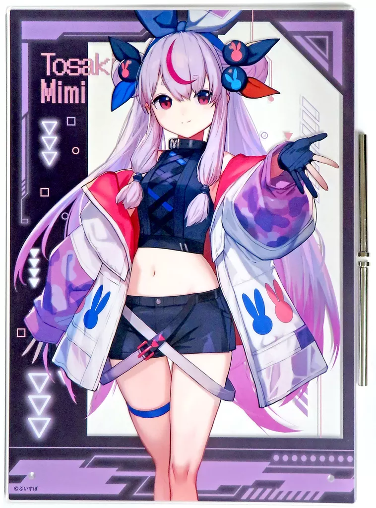 兎咲ミミ アクリルボード vol.3 ～CYBER GAMING MODE～ 「バーチャルYouTuber ぶいすぽっ!」 GiGO限定_image