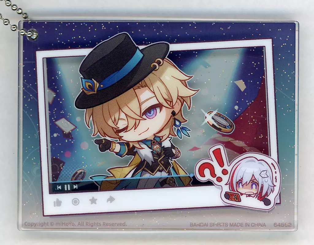 アベンチュリン アクリルチャーム 「一番くじ 崩壊：スターレイル Vol.2」 F賞