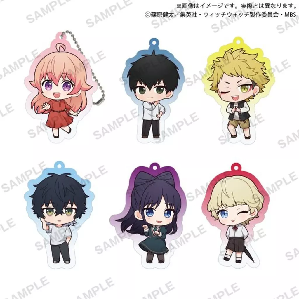 全6種セット 「ウィッチウォッチ カプセルアクリル」