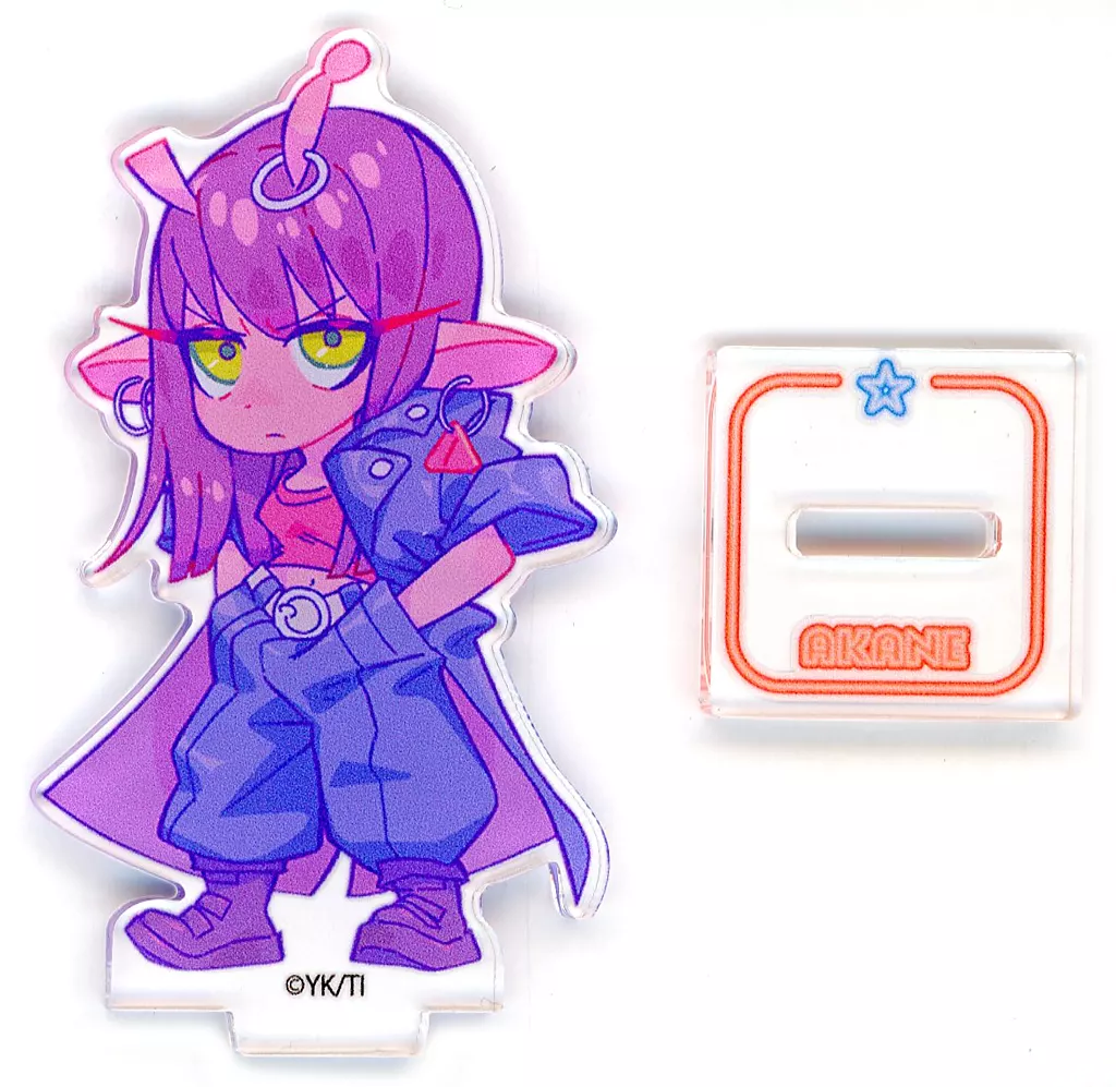 アカネ(ミニキャラ) 「銀河特急 ミルキー☆サブウェイ 銀河の果てまでいってきました！展 トレーディングアクリルスタンド」