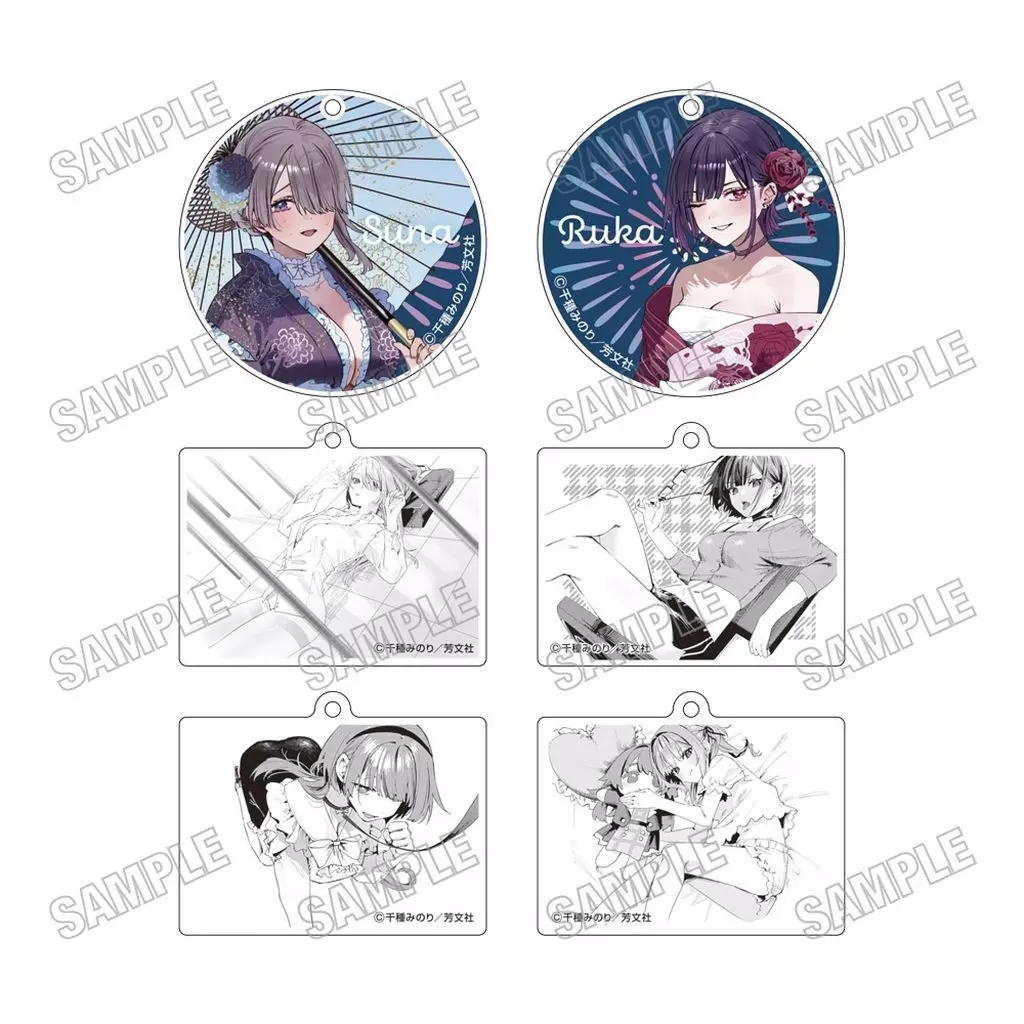 全6種セット 「好都合セミフレンド アクリルコレクション」 C106グッズ