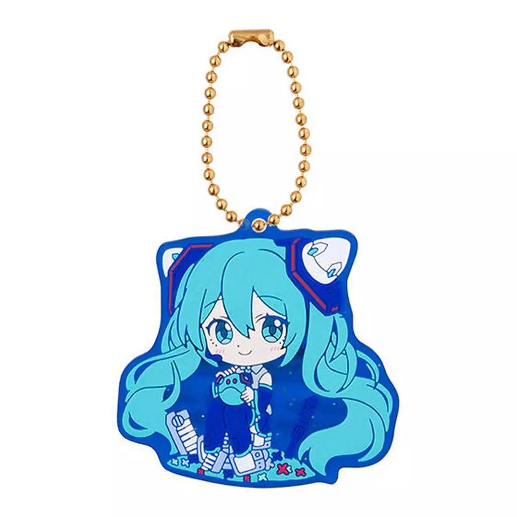 初音ミク×ダブルオーガンダム 「GUNDAM×MIKU Anniversary Special project. スペシャルラバーマスコット」
