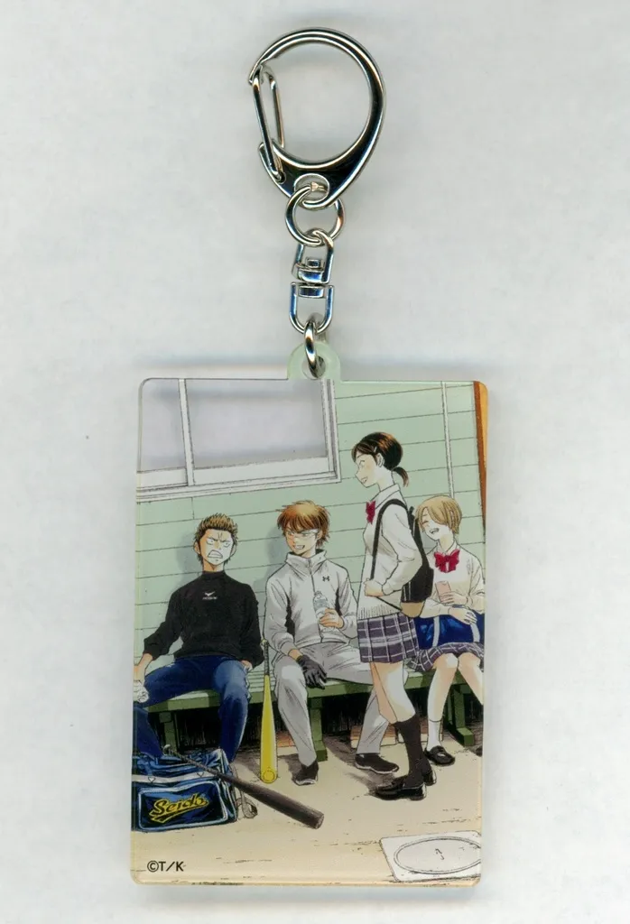 E.御幸一也＆倉持洋一＆マネージャー アクリル 「大『ダイヤのA actII』原画展」