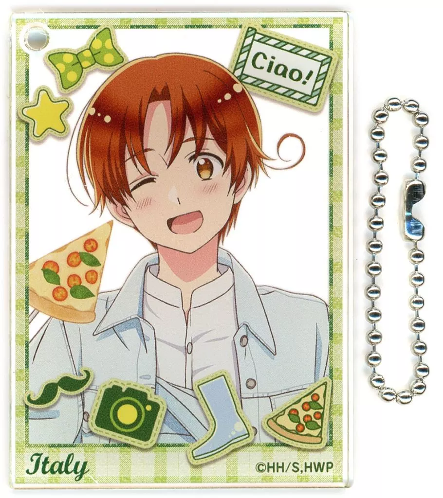 イタリア アクリル 「WEBくじ ヘタリア World★Stars Greetings with Denim Style.」 E賞