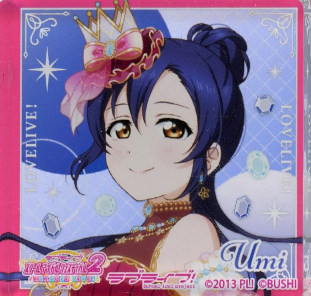 園田海未 「THEキャラCAFE心斎橋OPA店×ラブライブ!シリーズ(2025) アクリルブロック(μ’ｓ)」_image