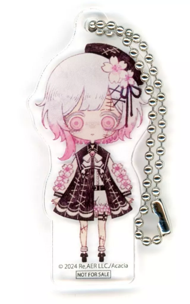 桜羽エマ アクリルキーチェーン 「魔法少女ノ魔女裁判 POP UP STORE」 お買い上げ特典