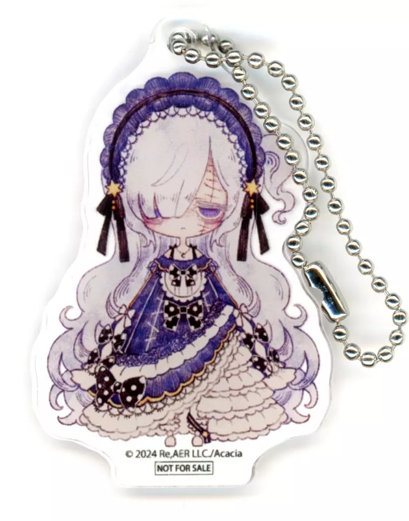 夏目アンアン アクリルキーチェーン 「魔法少女ノ魔女裁判 POP UP STORE」 お買い上げ特典